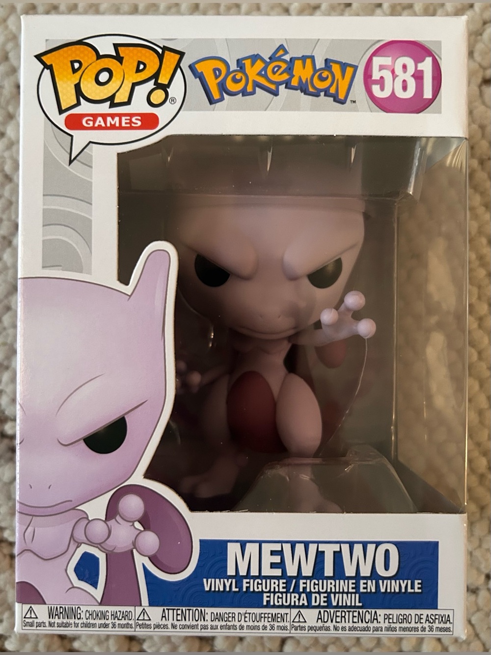 Funko! Pokemon Mewtwo # 581-